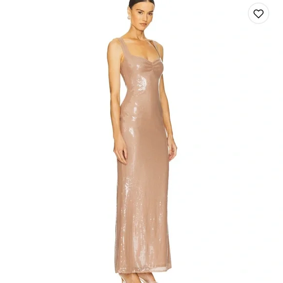 Loba Disa Maxi Dress in Nude - Picture 2 of 10